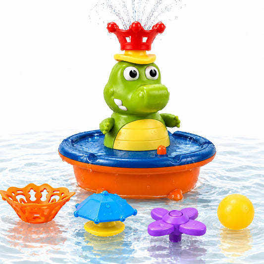 Fountain Crocodile Bath Toys