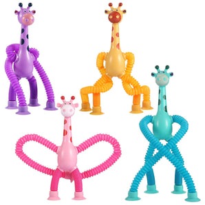 Telescoping Giraffe Playset
