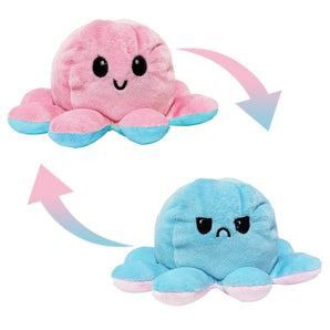 Reversible Octopus Plush Soft Toy