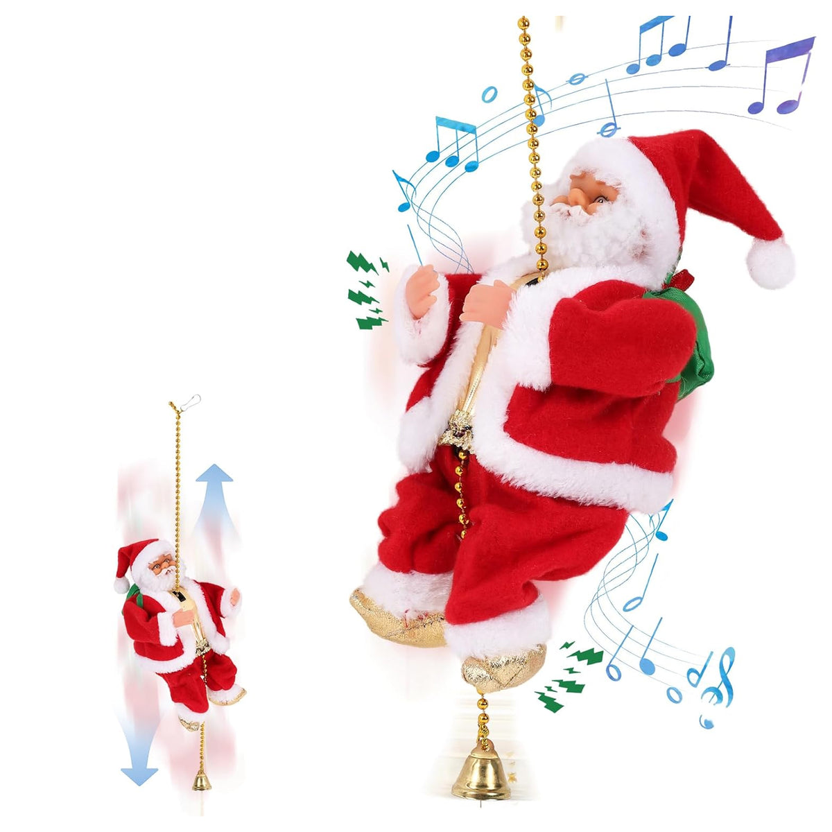 Santa Climbing Electric Toy
