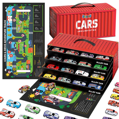 48PCS Die-Cast Pull Back Cars Set