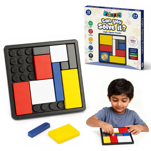 The LogicPlay Puzzle – Brain IQ Skill Builder