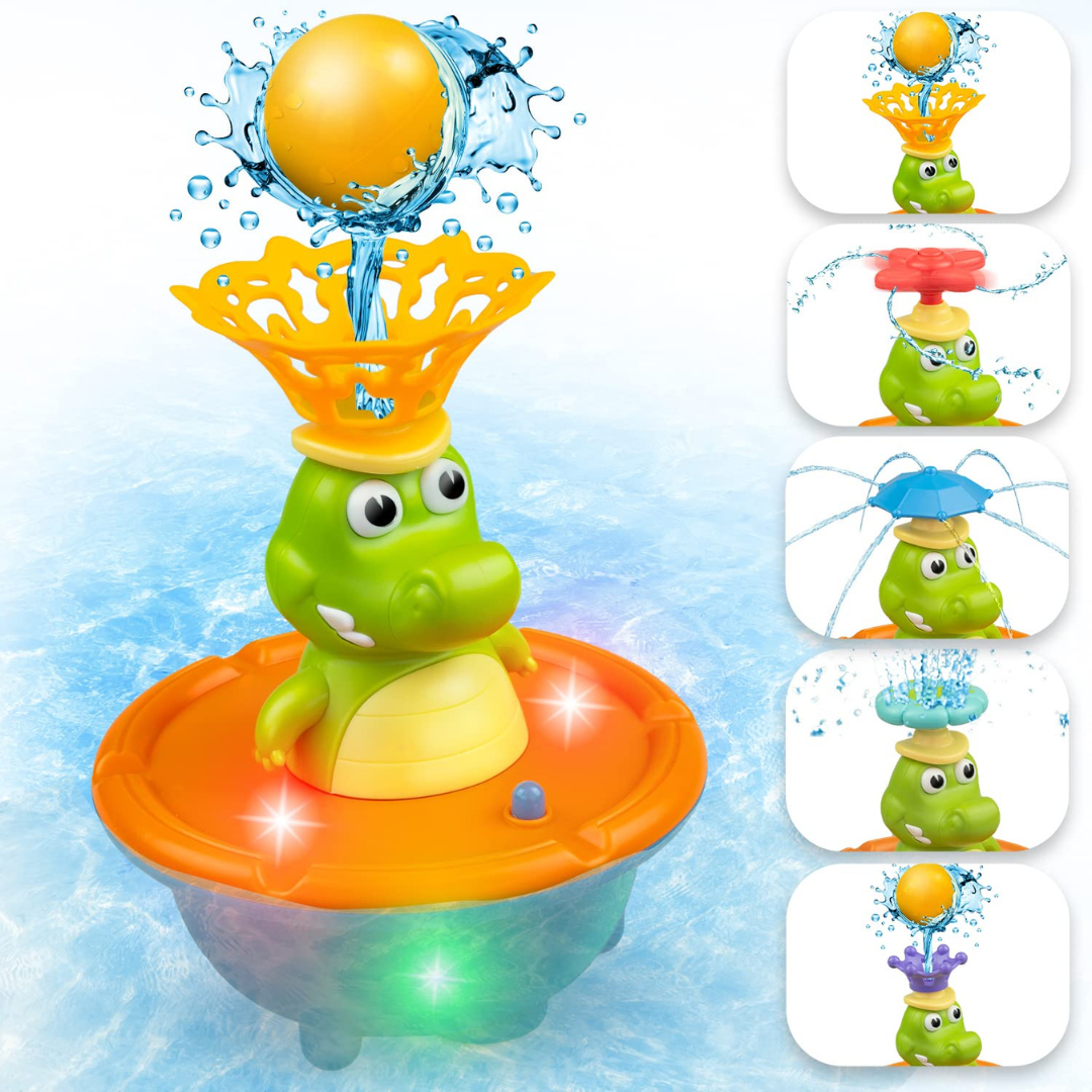 Fountain Crocodile Bath Toys
