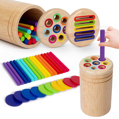 3 in 1 Activity Montessori Wooden Toy
