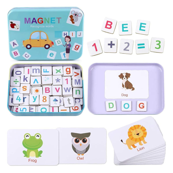 Magnetic Letters and Numbers Learning Set