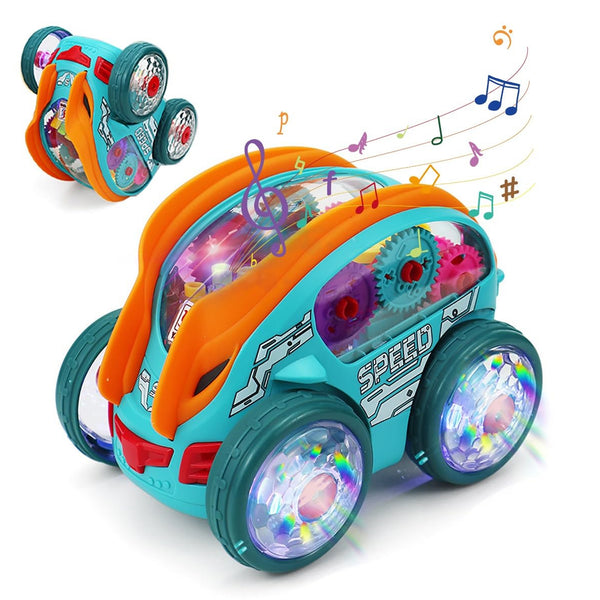 Speedlite Dynamic Gear-Powered Car