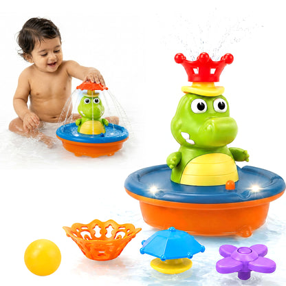 Fountain Crocodile Bath Toys