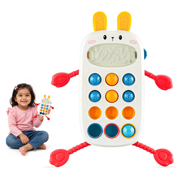 Kids Realistic Phone Pull String Activity Toy