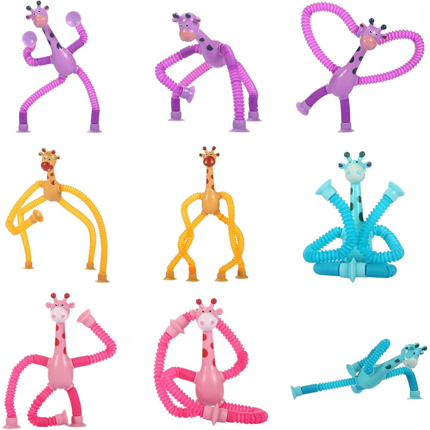 Telescoping Giraffe Playset