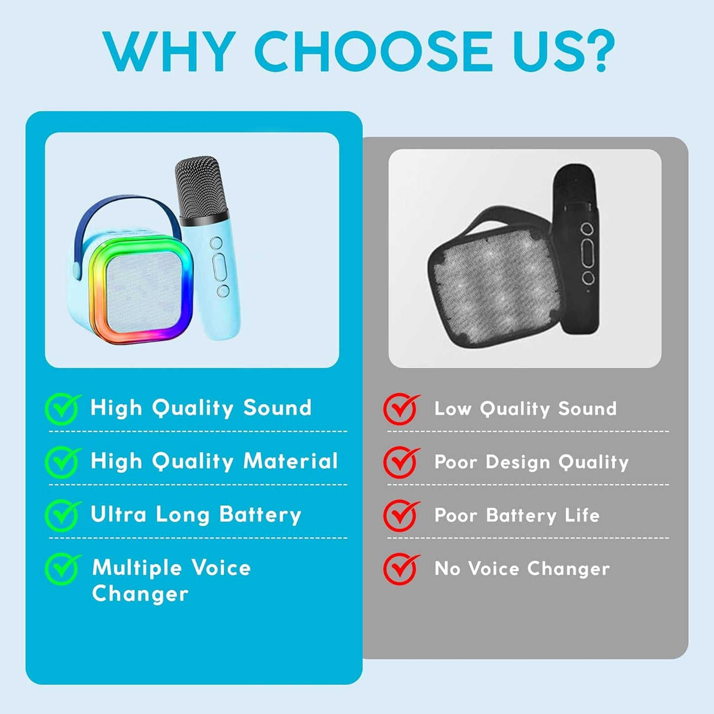 Sing-Along Bluetooth Karaoke