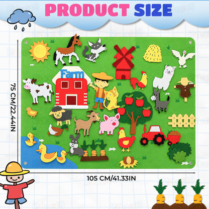 Montessori Felt Story Board Set