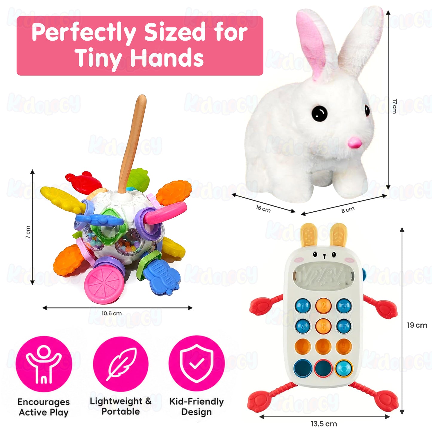 Playtime Pals Baby Hamper ( Pack of 3 )