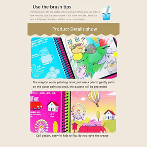 Magic Water Coloring Books