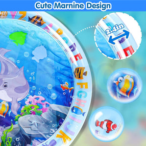 Inflatable Leakproof Round Water Play Mat