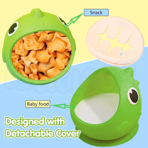 MyFirstBite Bowl – Self-Eating Promoter Baby Silicone Bowl
