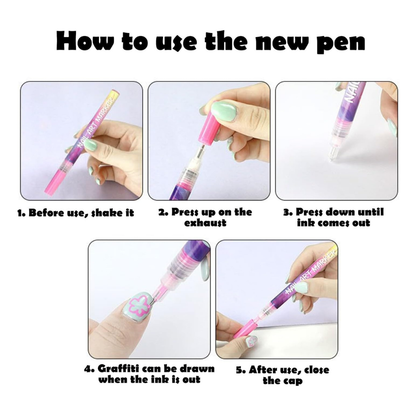 DIY Nail Art Pen Set