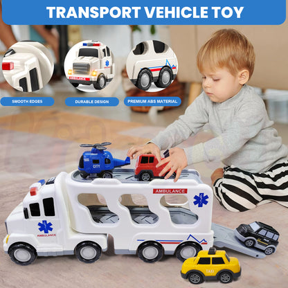 5 in 1 Ambulance Truck Toy Set