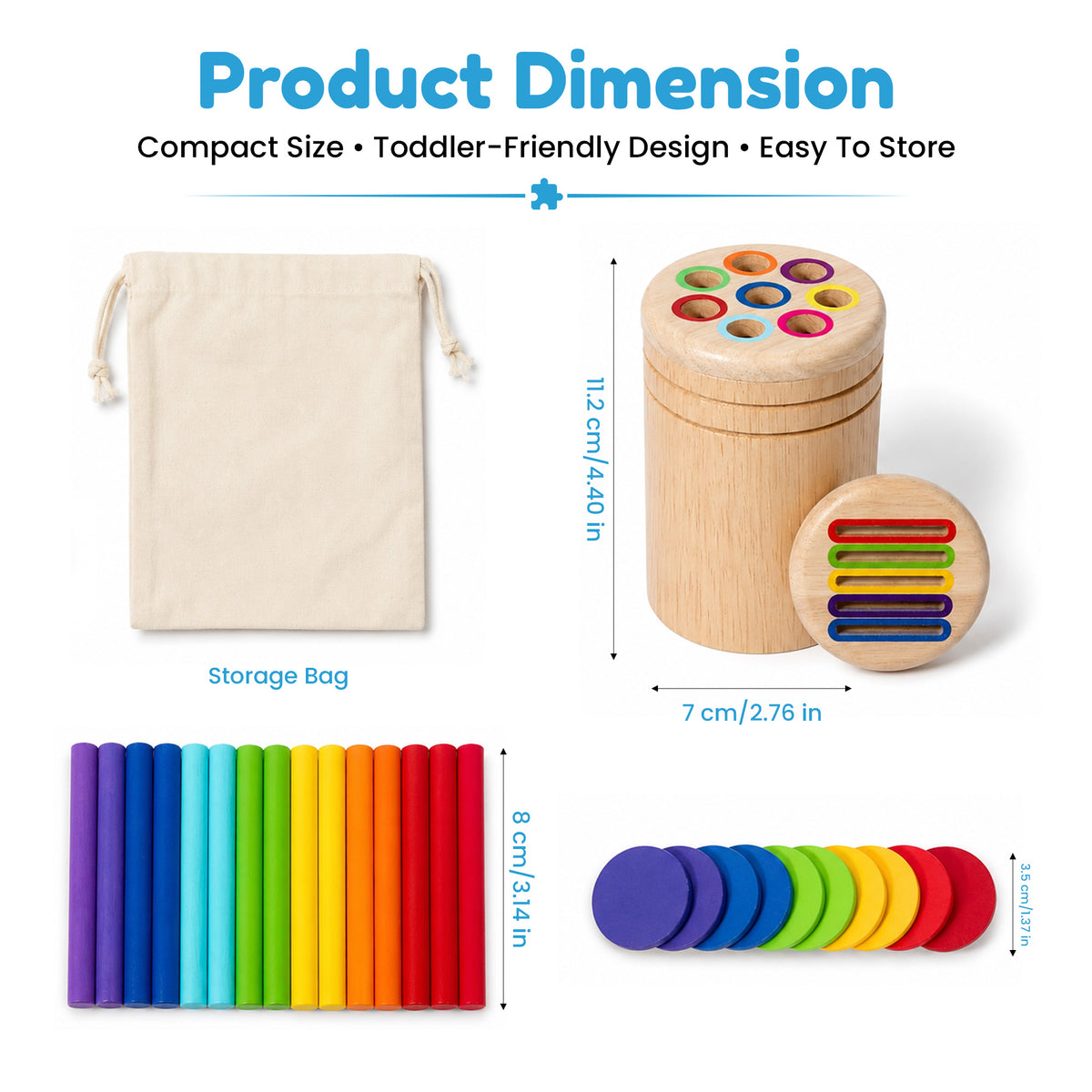 Multi Activity Montessori Wooden Toy