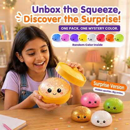 Glitter Dumpling Mystery Squishy