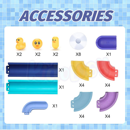 DUCK SLIDE BATH TOY