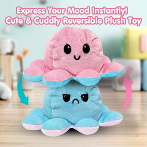 Reversible Octopus Plush Soft Toy