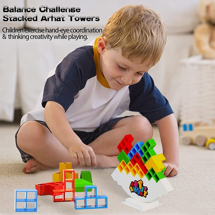 3D Shape Balance Game Educational Toy