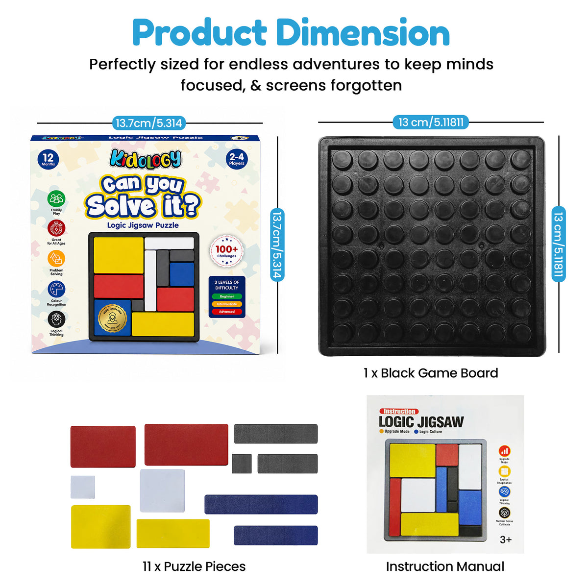 LogicPlay Puzzle – Brain IQ Skill Builder