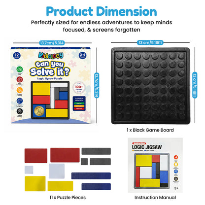 LogicPlay Puzzle – Brain IQ Skill Builder
