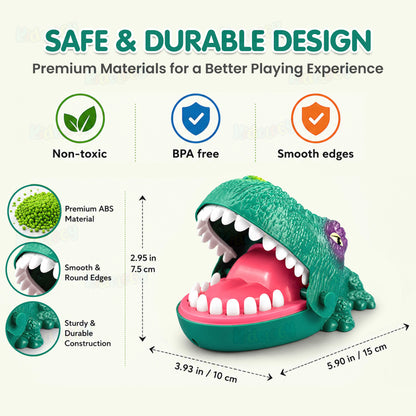 Crocodile Teeth Biting Finger Toy