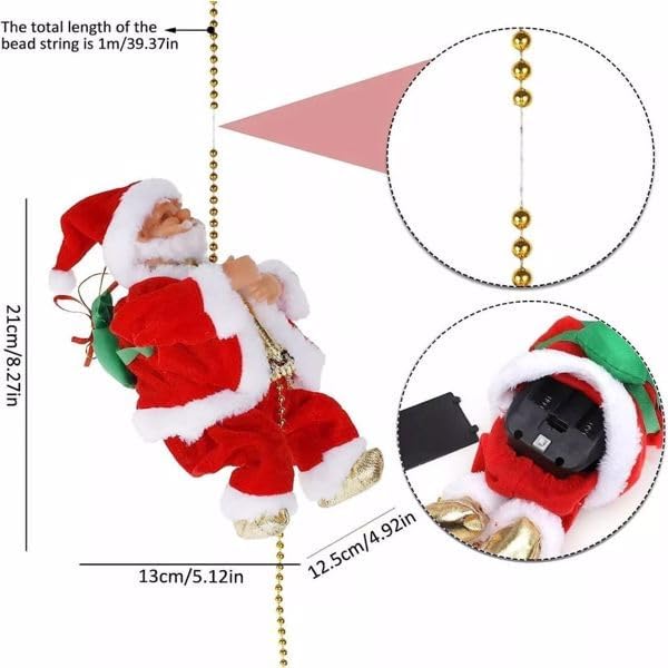 Santa Climbing Electric Toy