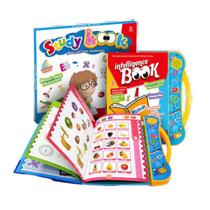 Children’s Interactive English Letters & Words Learning Book