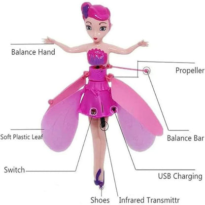 Flying Fairy Princess Doll