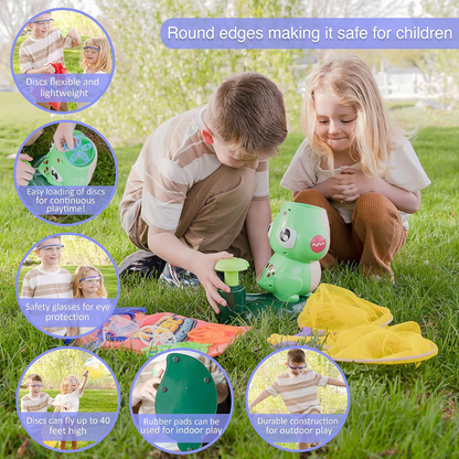 Flying Disc Launcher Toy