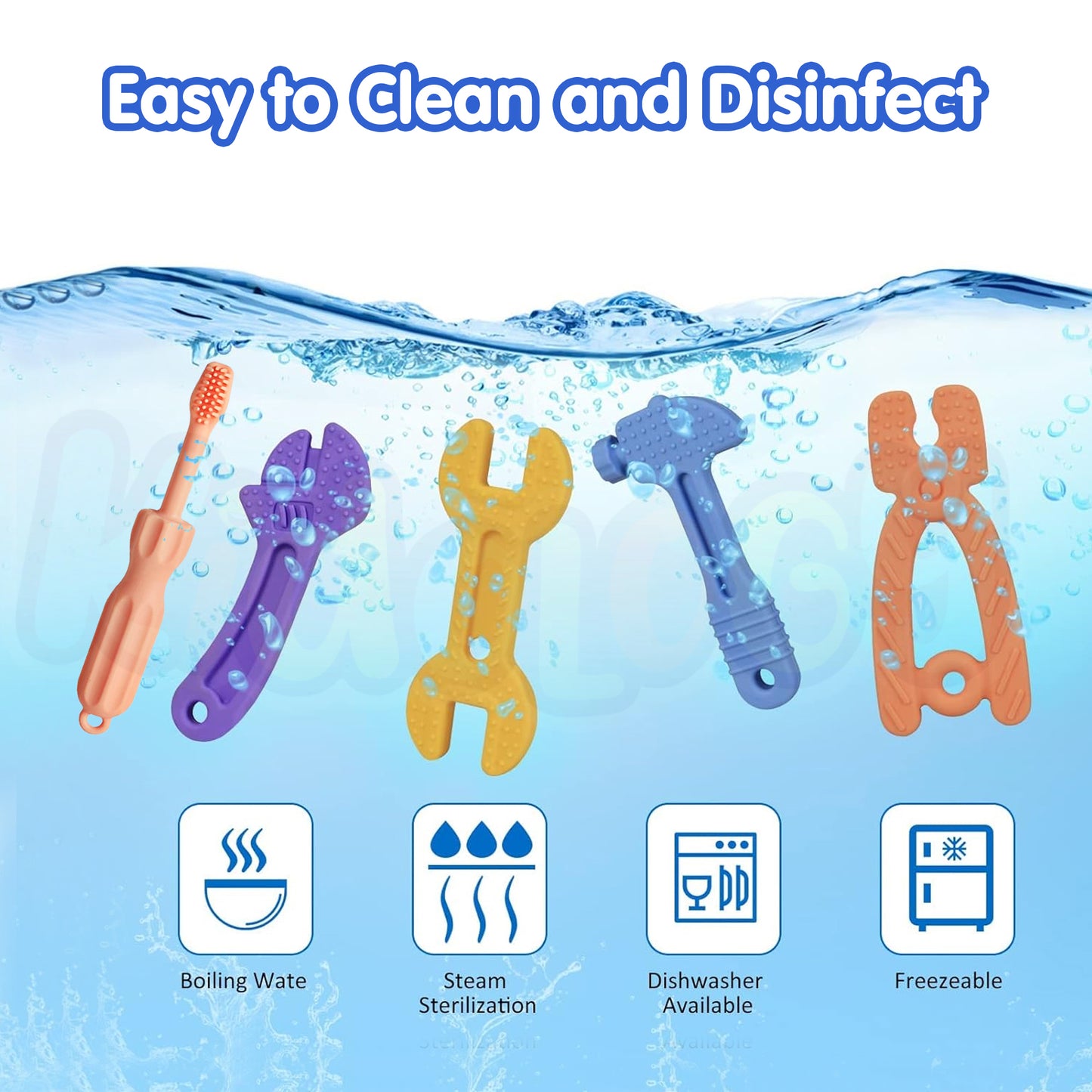 Silicone Baby Chew Teether Toy