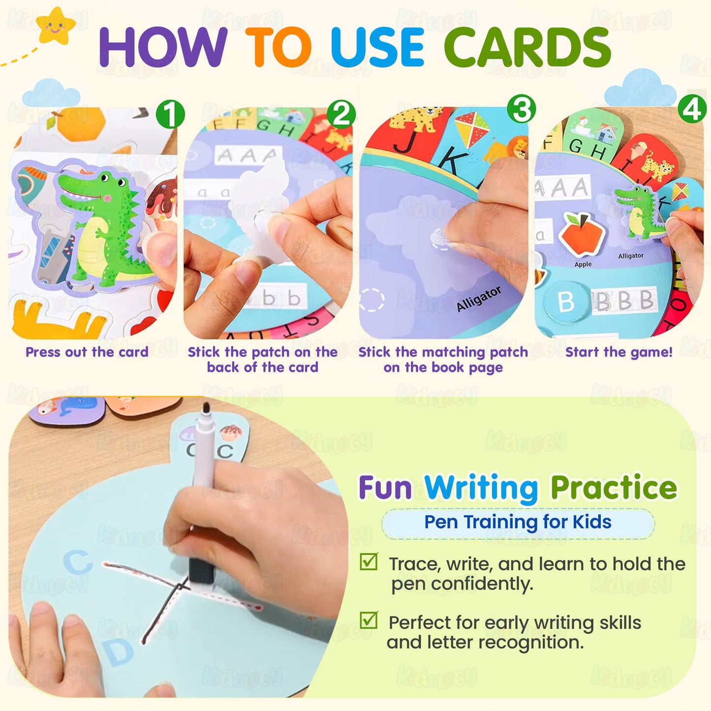Alphabet Busy Book for Kids