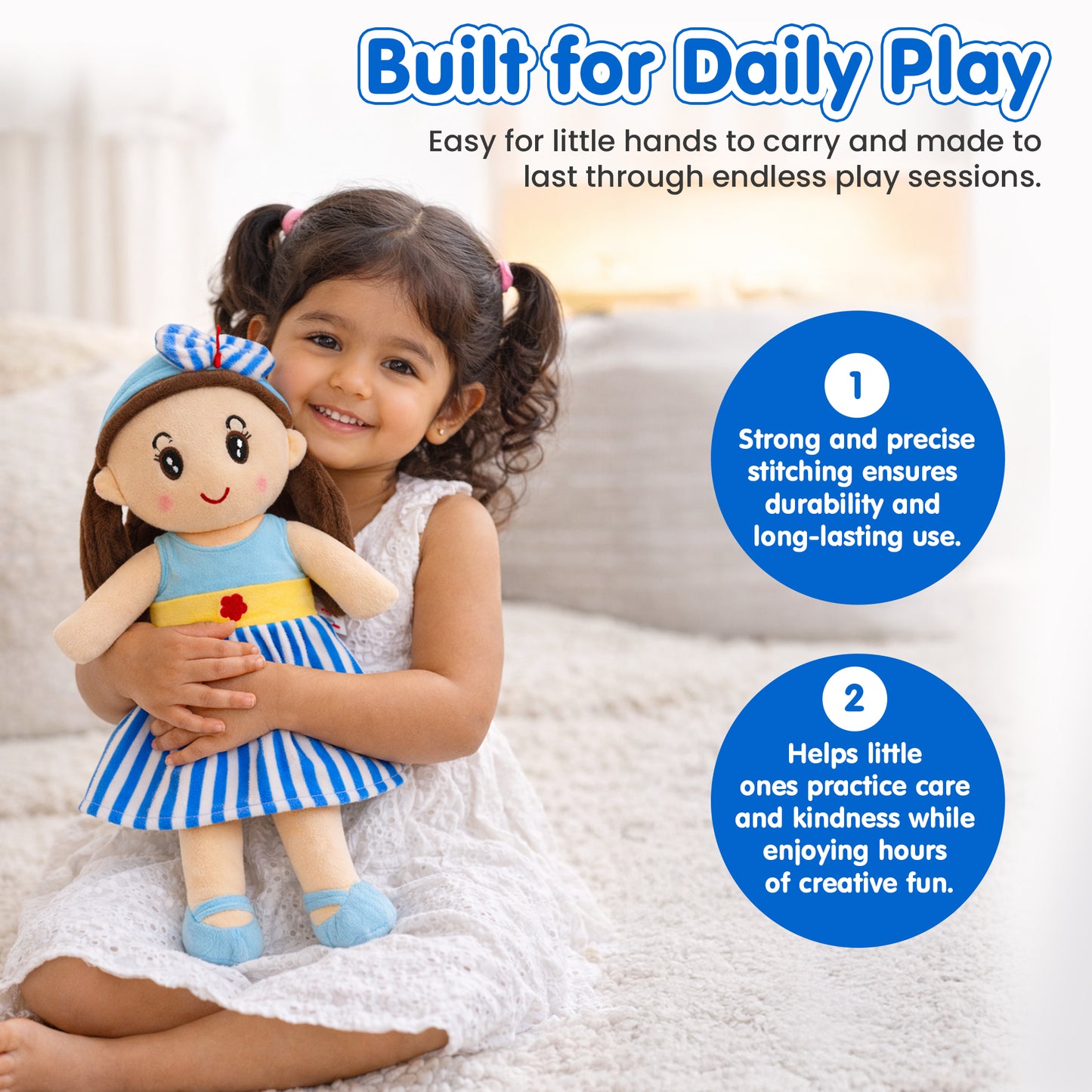 Soft Huggable Cute Doll
