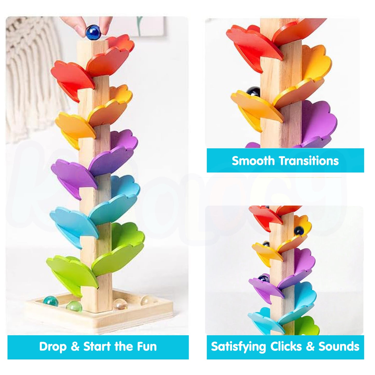 Kidology Wooden Music Tree Toy