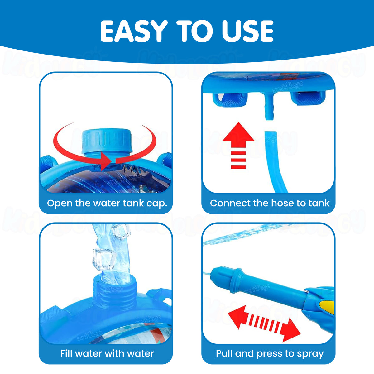 Captain America Water Gun Toy