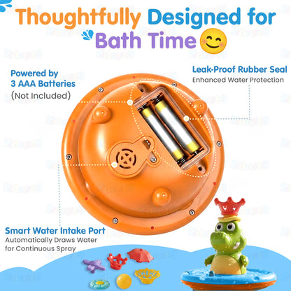 Fountain Crocodile Bath Toys