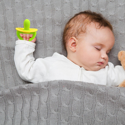 Soft Silicone Cactus Baby Teething Toy - Set of 2