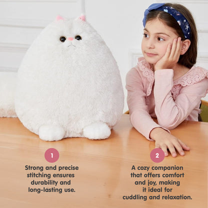 Fluffy Soft Plush Persian Cat Stuffed Toy