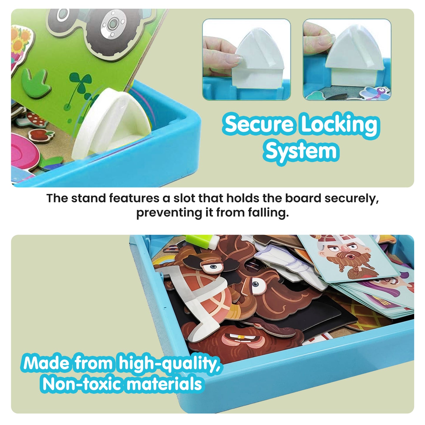 Face Change Magnetic Puzzle Set