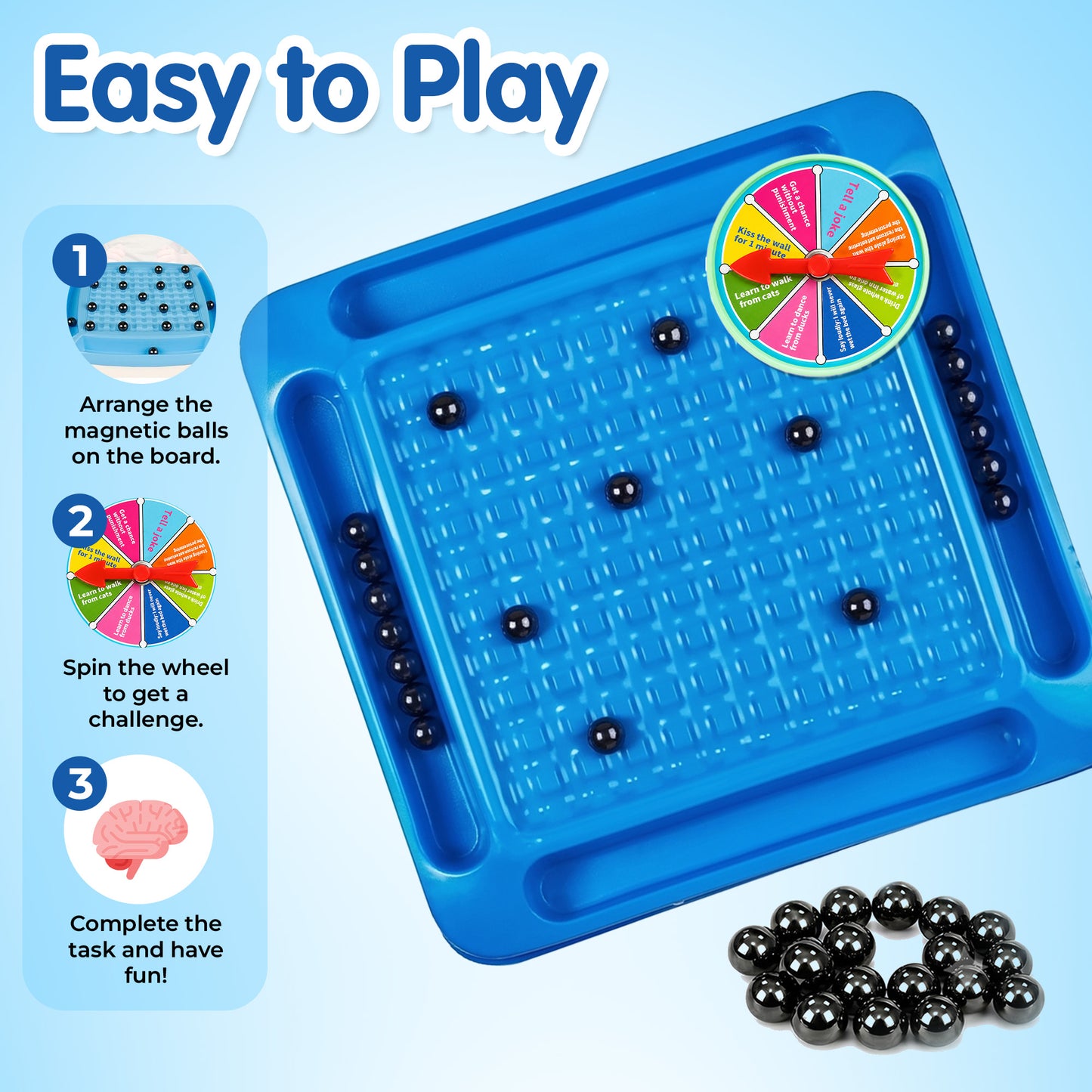 Magnetic Battle Chess Game