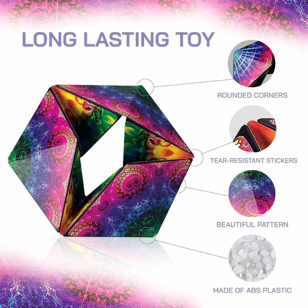 3D Magnetic Shape Shifting Cube