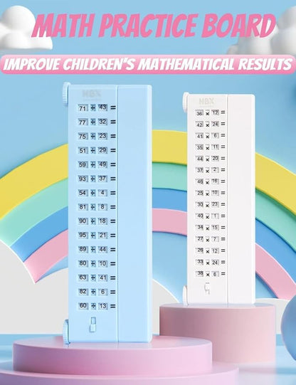 Reusable Math Multiplication & Division Practice Board (Set of 2)