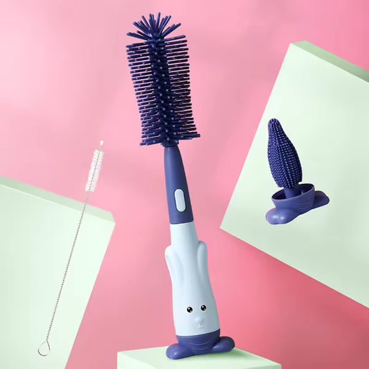Portable Multifunctional Baby Bottle Brush