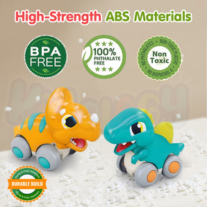 MINI DINOS PUSH AND GO PLAY CARS