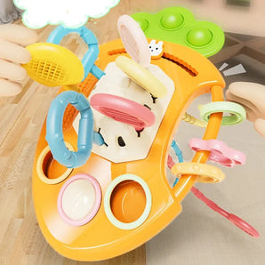 Carrot String Pull Sensory Toy