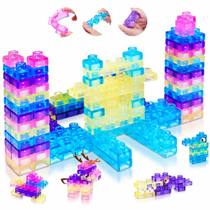 Soft Sensory Building Blocks Set – 40PCS