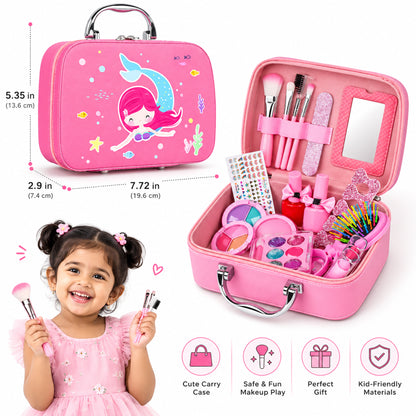 Mermaid Makeup Suitcase Set